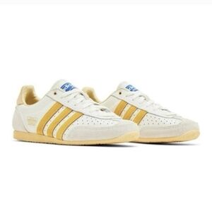 adidas  JAPAN White and Yellow Women's Sneakers